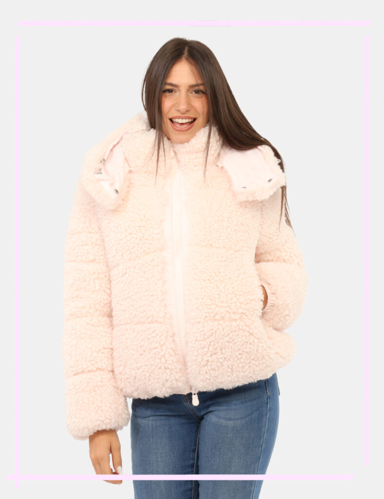 Abbigliamento donna scontato - Piumino Save The Duck Rosa tg.S