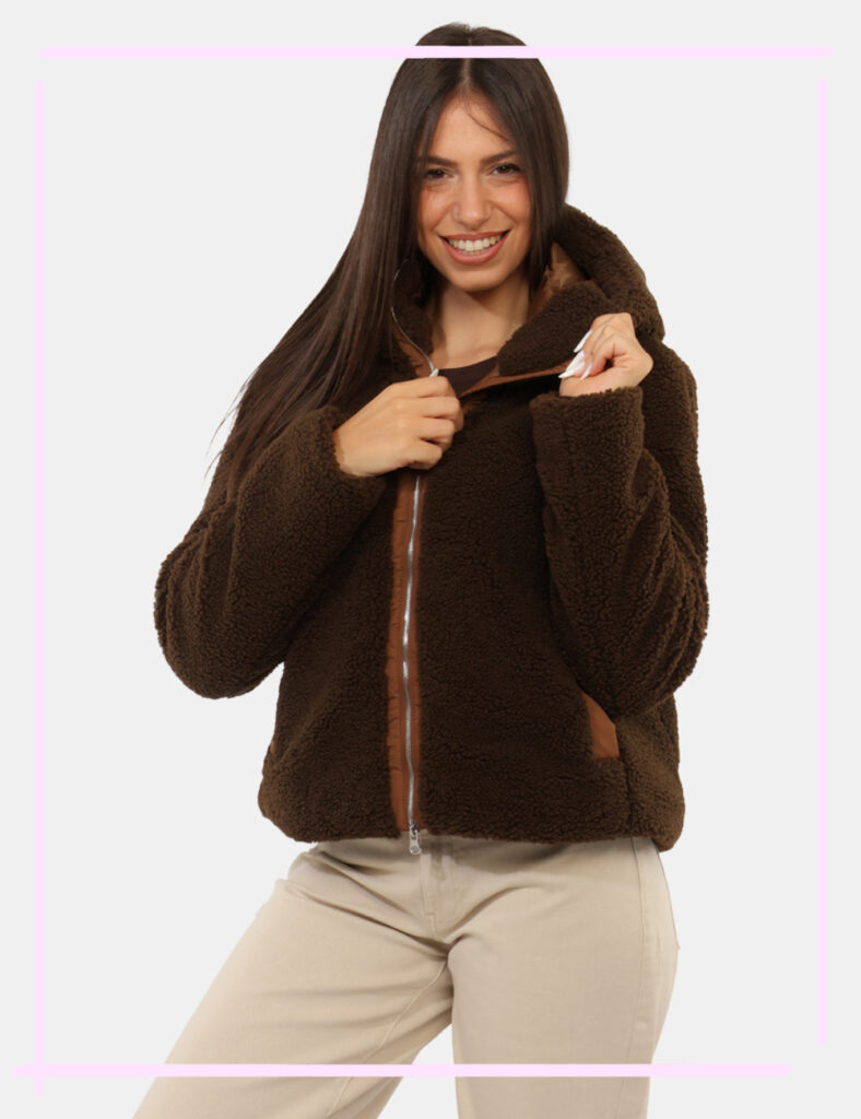Abbigliamento donna scontato - Piumino Save The Duck Marrone tg.S