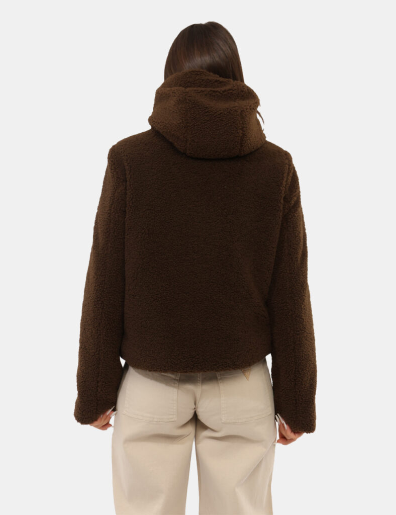 Abbigliamento donna scontato - Piumino Save The Duck Marrone tg.S