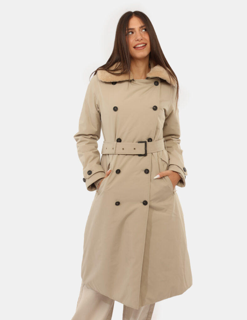 Abbigliamento donna scontato - Piumino Save The Duck Beige tg.S