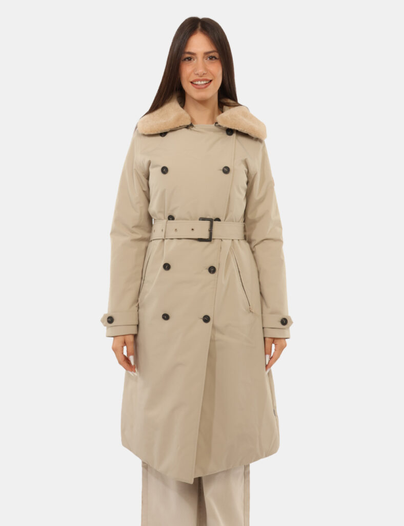 Abbigliamento donna scontato - Piumino Save The Duck Beige tg.S