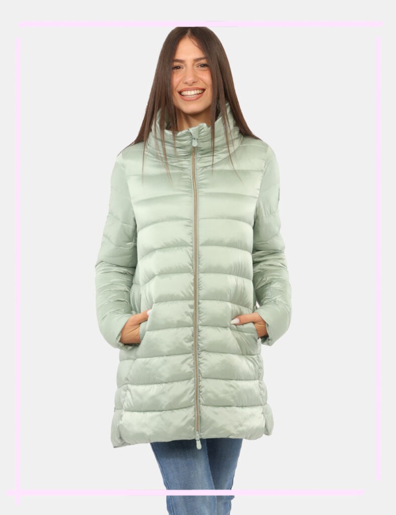 Abbigliamento donna scontato - Piumino Save The Duck Azzurro tg.S