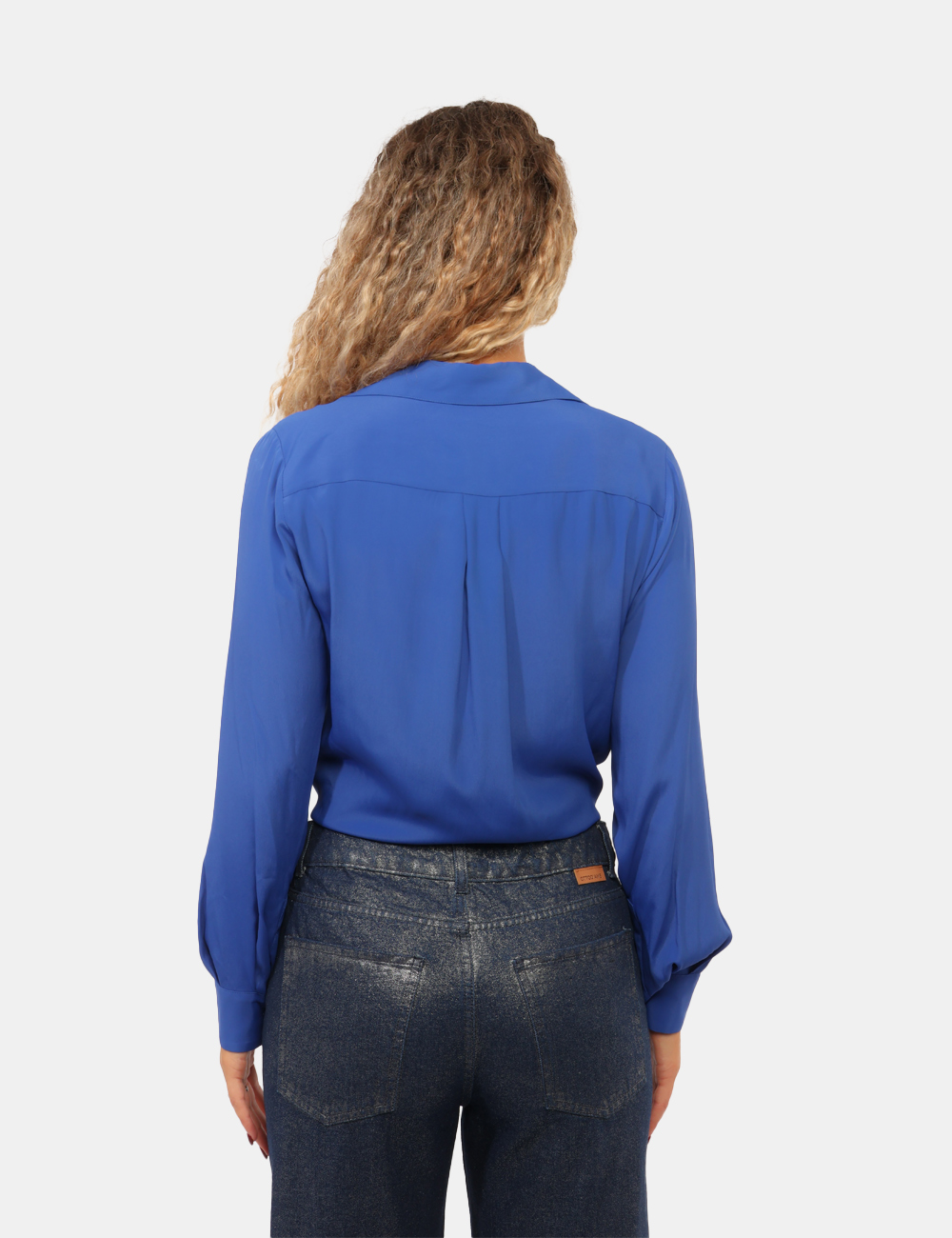 DC5308-D-CC_BLU_AI26_02 Camicia Ottod'Ame Blu tg.S - Camicia Ottod'Ame BluLa Camicia Ottod'Ame Blu è un capo elegante e femminile, pensato per valor