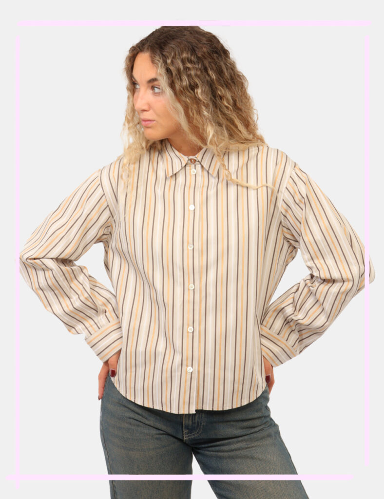 Abbigliamento donna scontato - Camicia Ottod'Ame Beige tg.S