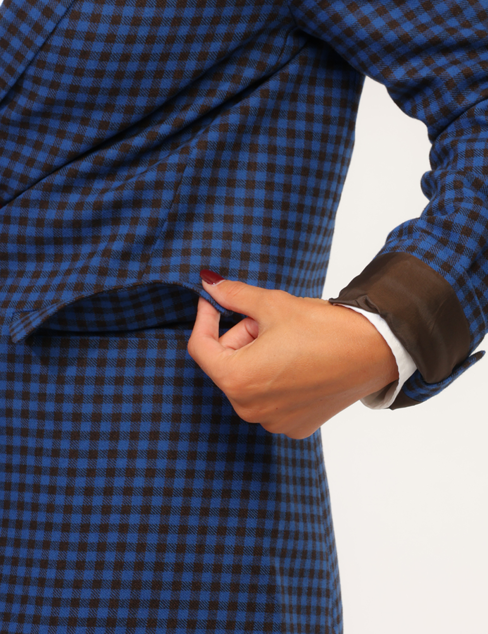 DG6252-D-CC_BLU_AI26_4 Blazer Ottod'Ame Blu tg.S - Blazer Ottod'Ame BluIl Blazer Ottod'Ame Blu è il capo perfetto per chi desidera uno stile sofist
