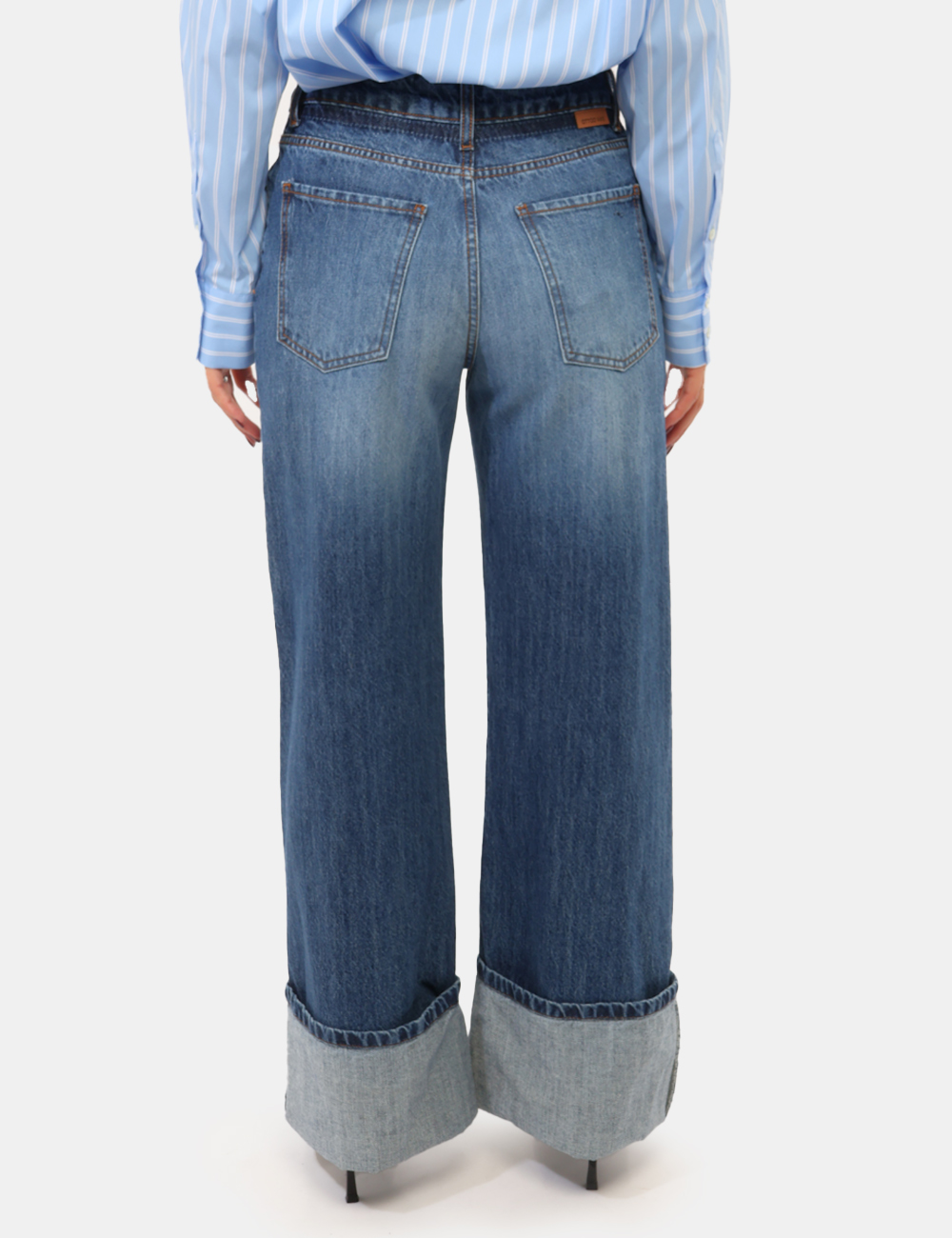 DP0087-D-CC_BLU_AI26_02 Jeans Ottod'Ame Blu tg.27 - Jeans Ottod'Ame BluI Jeans Ottod'Ame Blu sono il capo ideale per chi desidera un denim contempor