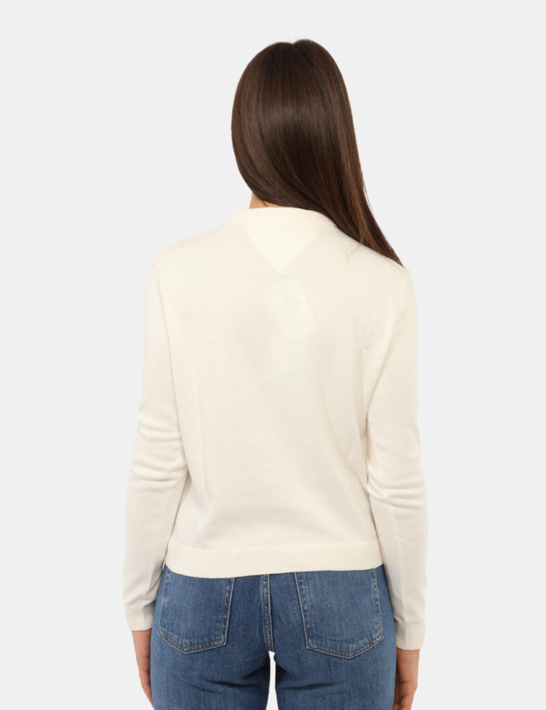 Abbigliamento donna scontato - Maglia Tommy Hilfiger Bianca