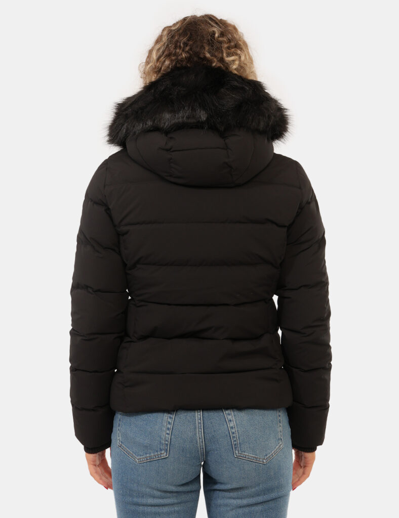 Abbigliamento donna scontato - Piumino Tommy Hilfiger Nero