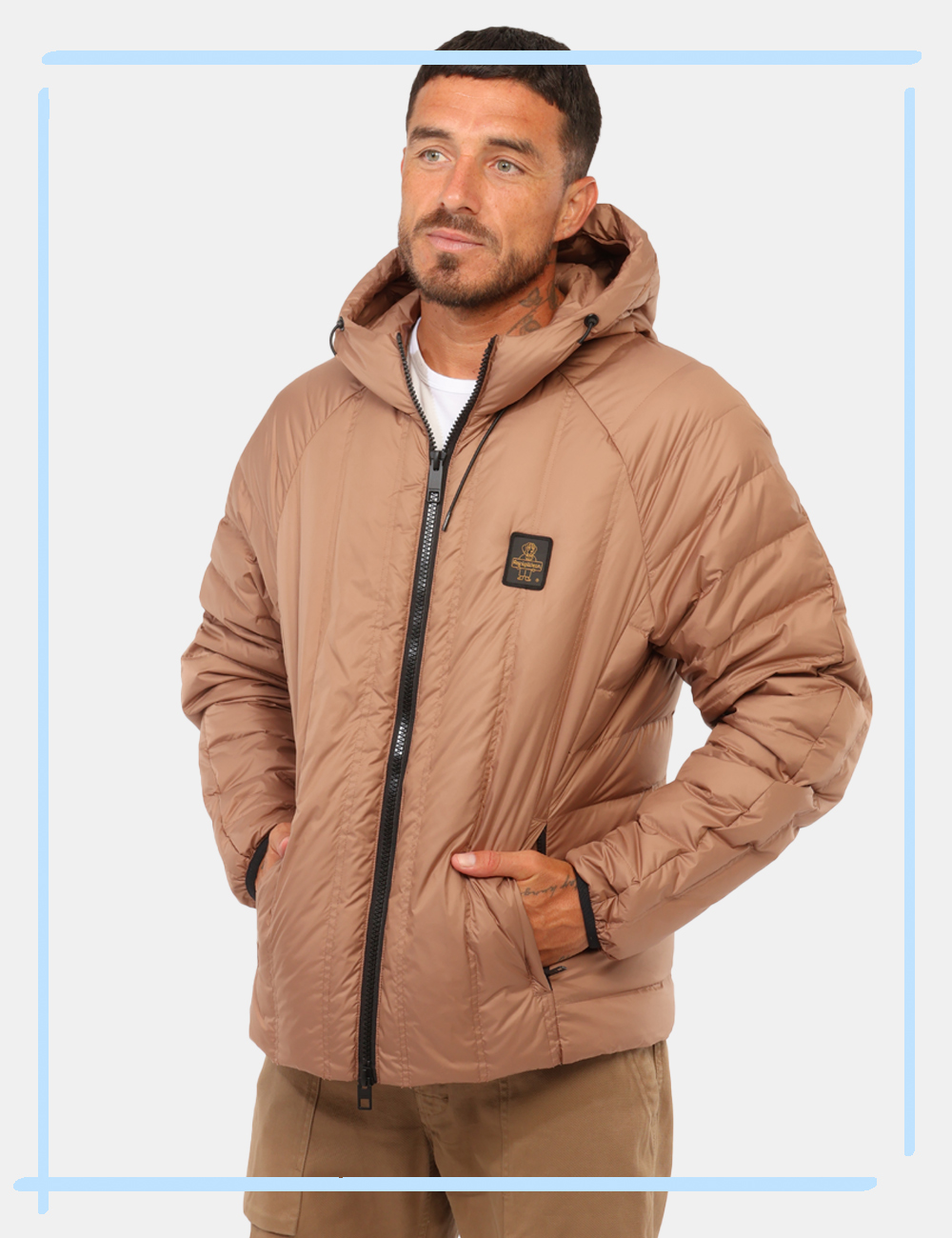G28300-PL0555-M-CC_MARRONE_AI26_1 Piumino Refrigiwear Marrone tg.L - Piumino Refrigiwear Marrone da uomoIl Piumino REFRIGIWEAR è un capospalla versatile e con