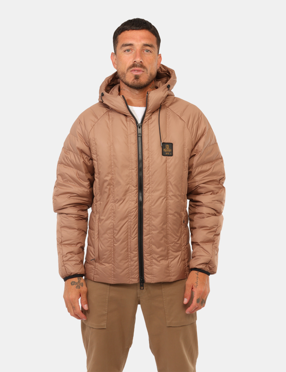 G28300-PL0555-M-CC_MARRONE_AI26_8 Piumino Refrigiwear Marrone tg.L - Piumino Refrigiwear Marrone da uomoIl Piumino REFRIGIWEAR è un capospalla versatile e con