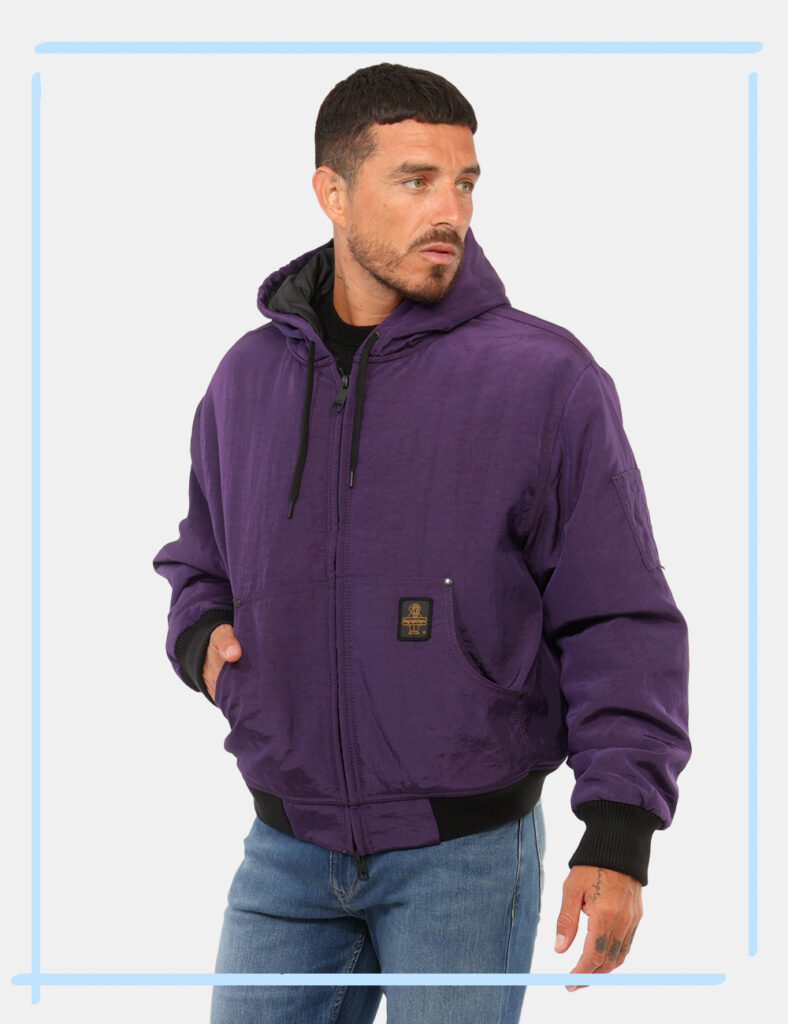 Piumino Refrigiwear Viola tg.XL