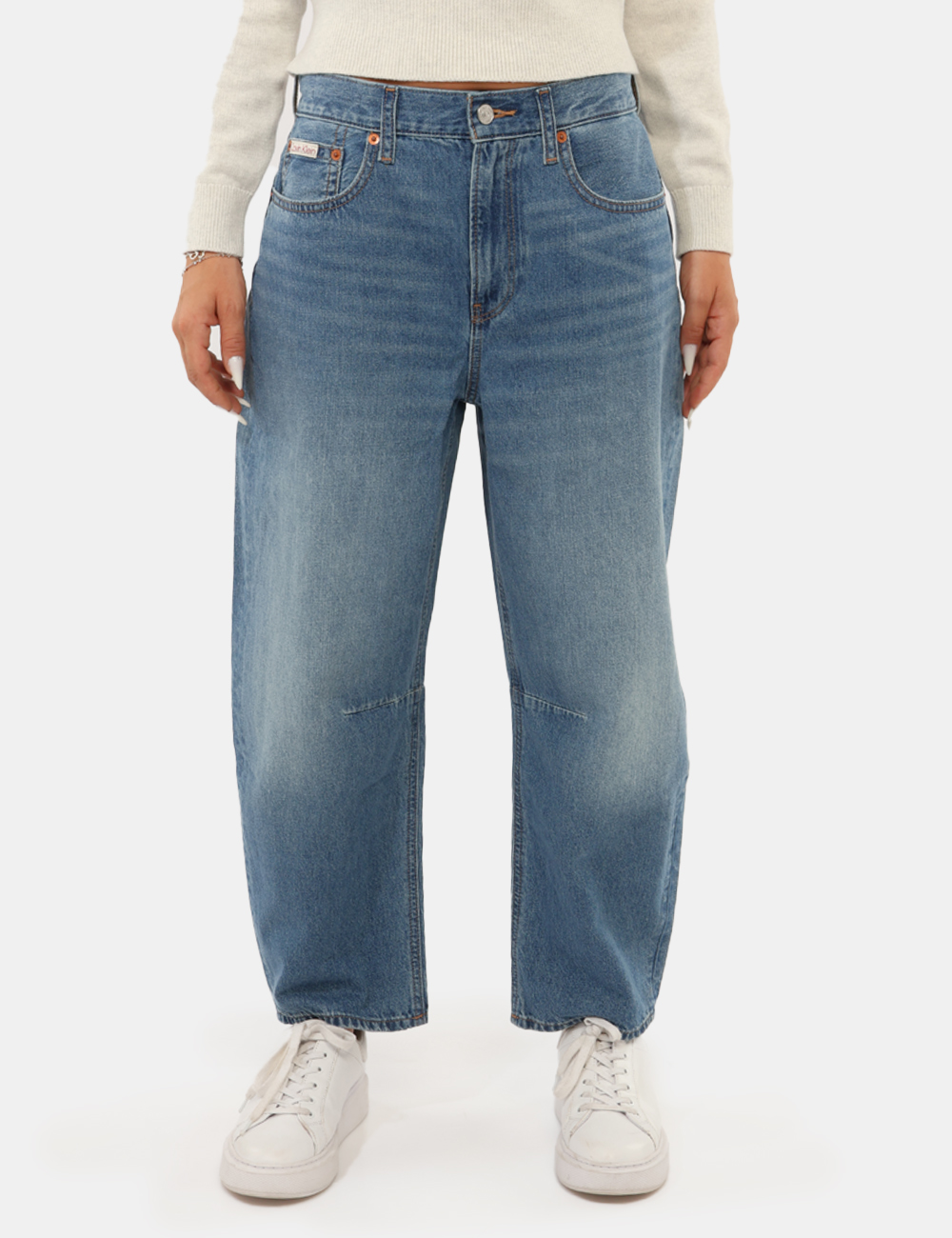 LV047G748G_YRE_AI26_6 Jeans Calvin Klein Azzurro - Jeans Calvin Klein Azzurro da donna I Jeans CALVIN KLEIN Azzurro da donna sono una scelta versa