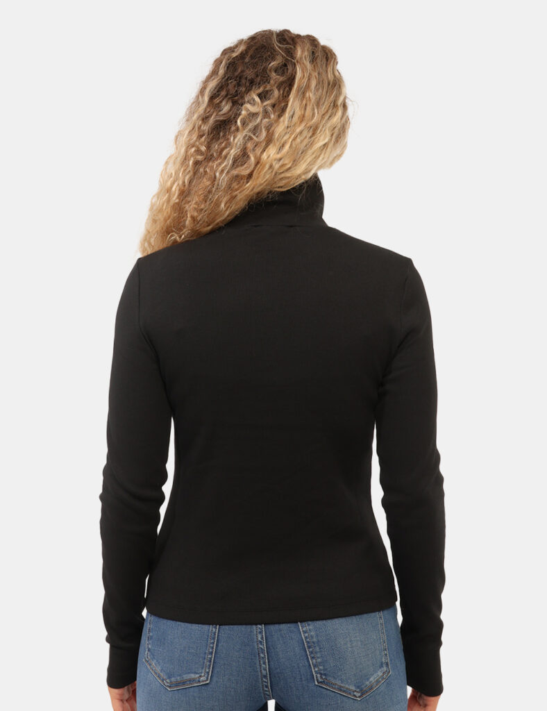 Abbigliamento donna scontato - T-shirt Calvin Klein Nera