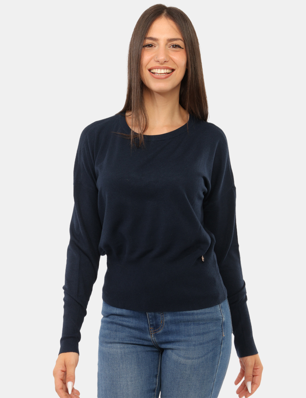 Maglia Yes Zee Blu - Maglia Yes Zee Blu da donna La Maglia YES ZEE Blu è un capo versatile e femminile, pensato per accompag