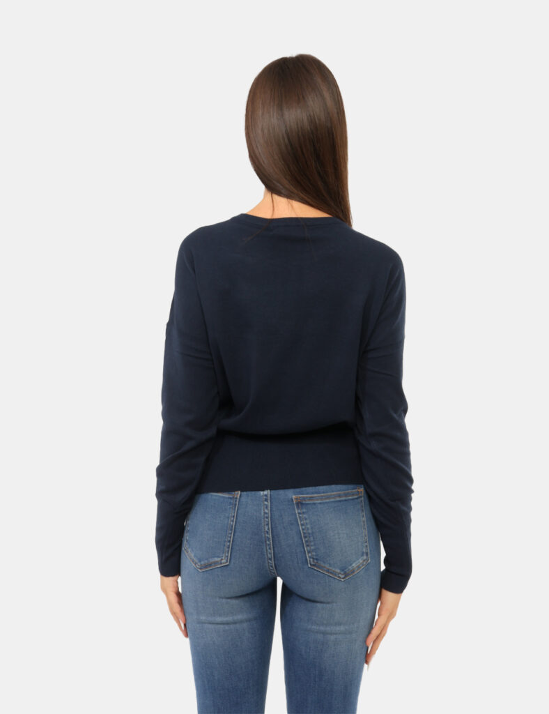 Abbigliamento donna scontato - Maglia Yes Zee Blu