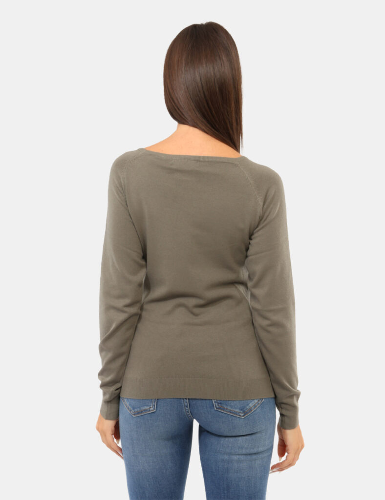 Abbigliamento donna scontato - Maglia Yes Zee Verde