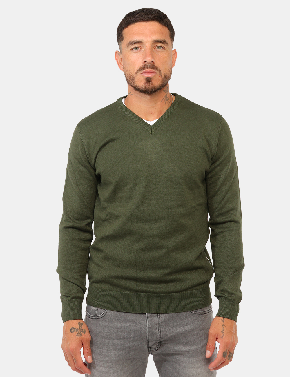 MI3060SS-SC_EDERA_AI26_6 Maglia Sseinse Verde - Maglia SSEINSE Verde da uomo La Maglia SSEINSE Verde da uomo è un capo versatile e contemporaneo, per