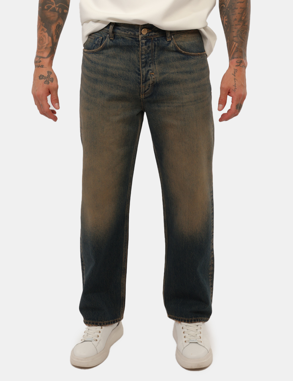 MMDT00310FA700177-M-CC_BLU_AI26_5 Jeans Antony Morato Marrone tg. 32 - Jeans ANTONY MORATO Marrone da uomo E’ rappresentano la scelta ideale per chi cerca un