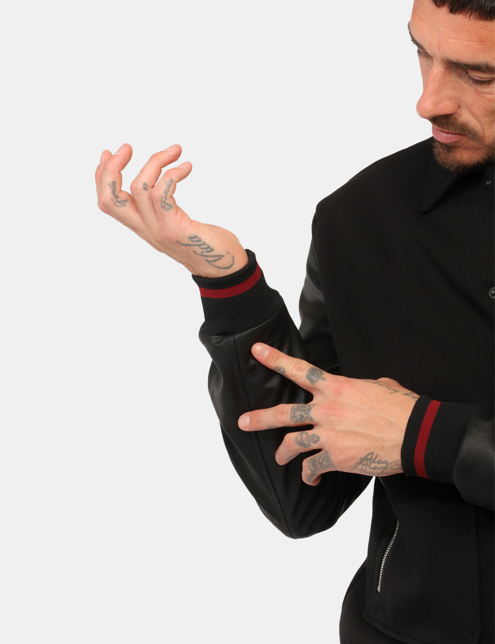 MMFL01147FA150168-M-CC_NERO_AI26_5 Giacca Antony Morato Nera tg.L - Giacca ANTONY MORATO Nera da uomo E’ il capo ideale per chi desidera unire stile urbano e