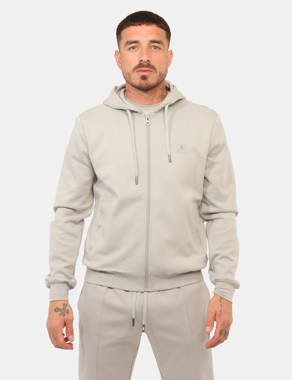 MMFL01172FA150168-M-CC_GRIGIO_AI26_7 Felpa Antony Morato Grigia tg.L - Felpa ANTONY MORATO Grigio da uomo E’ la scelta perfetta per chi cerca un capo pratico, v