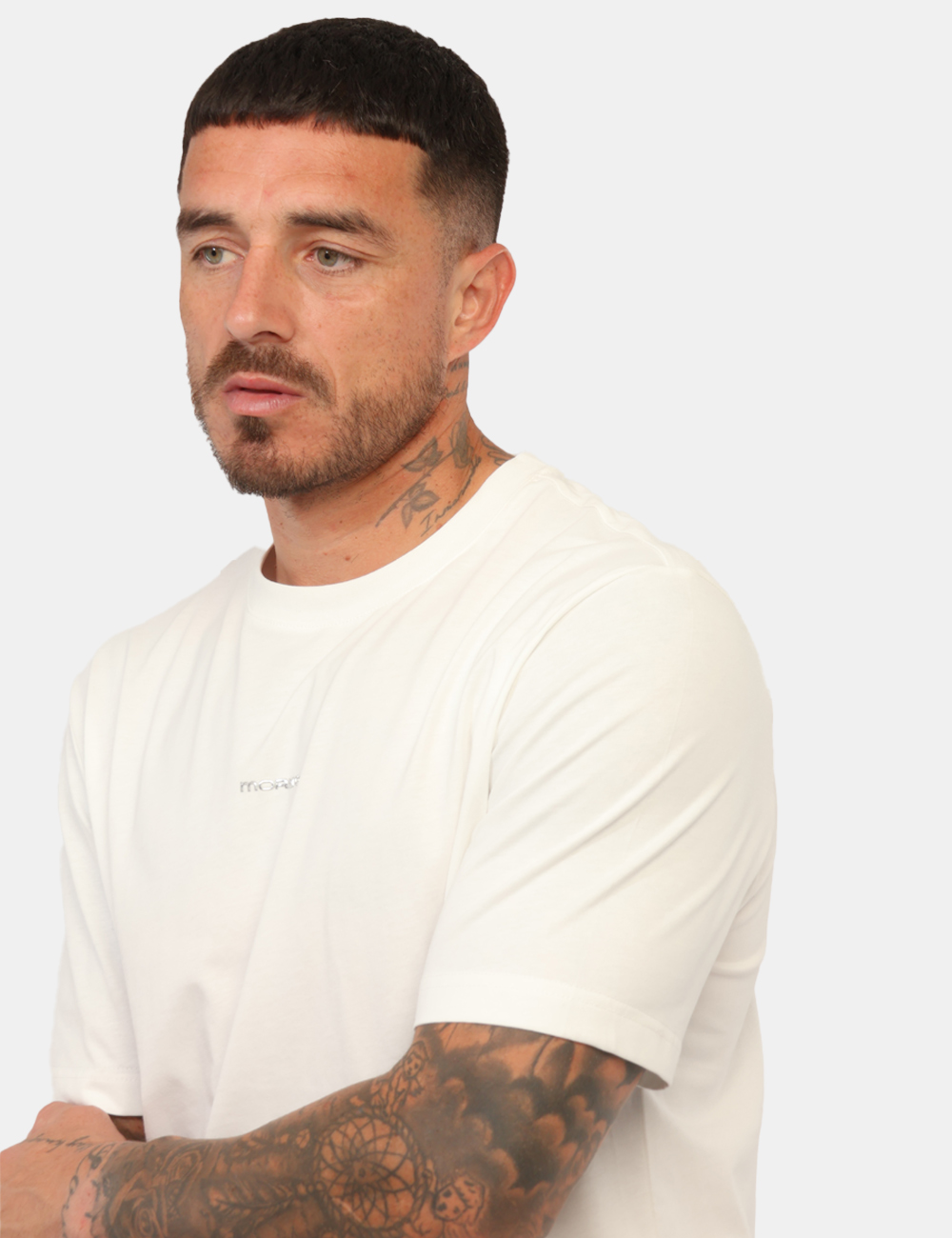 MMKS02726FA100240-M-CC_BIANCO_AI26_3 T-shirt Antony Morato Bianca tg.L - T-shirt ANTONY MORATO Bianco da uomo è un capo dallo stile moderno, pensato per chi des