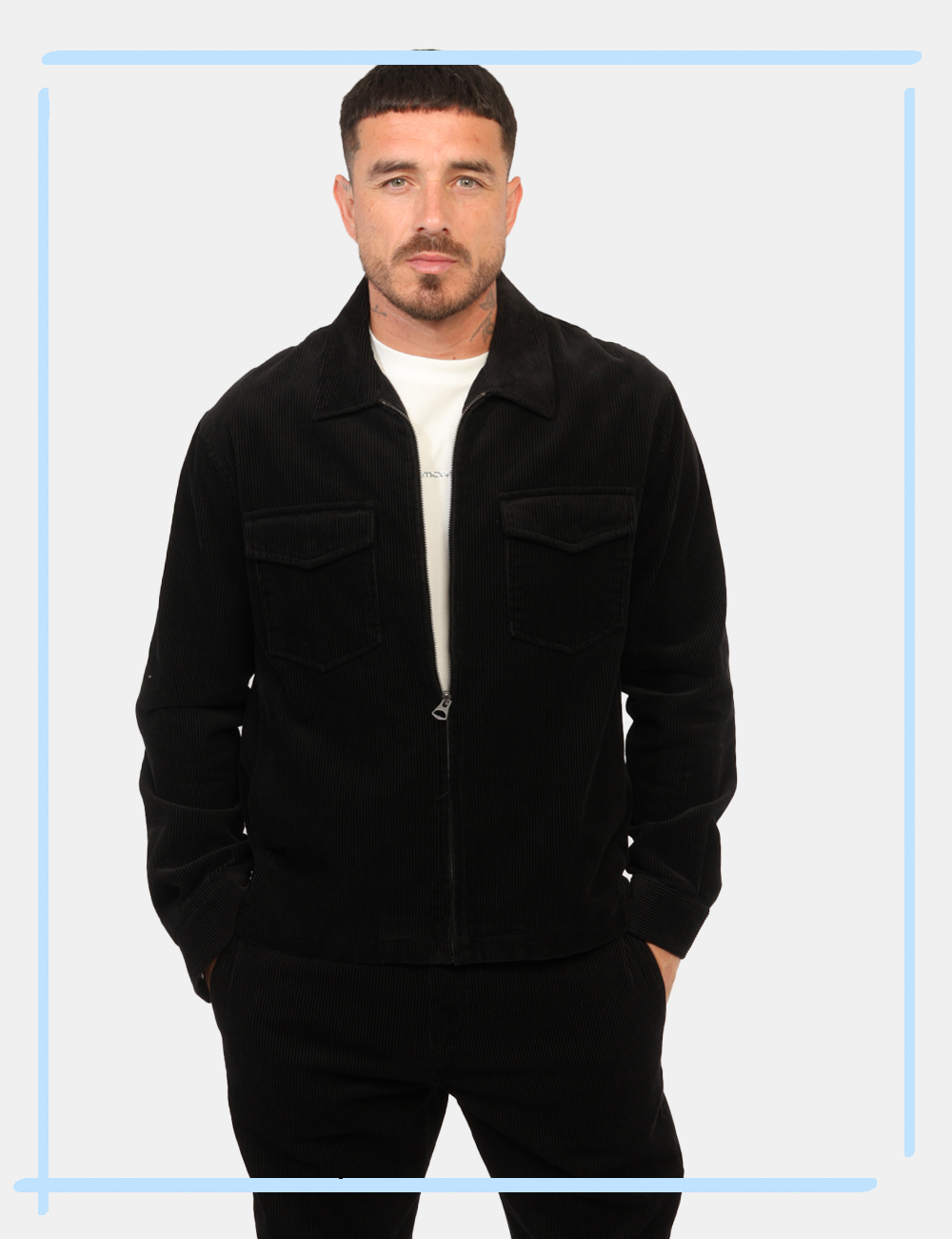 MMSL00822FA300030-M-CC_NERO_AI26_1 Giacca Antony Morato Nera tg.L - Giacca ANTONY MORATO Nera da uomo E’ un capo dallo stile contemporaneo, ideale per complet