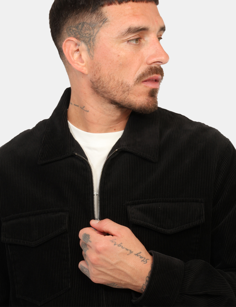 MMSL00822FA300030-M-CC_NERO_AI26_3 Giacca Antony Morato Nera tg.L - Giacca ANTONY MORATO Nera da uomo E’ un capo dallo stile contemporaneo, ideale per complet
