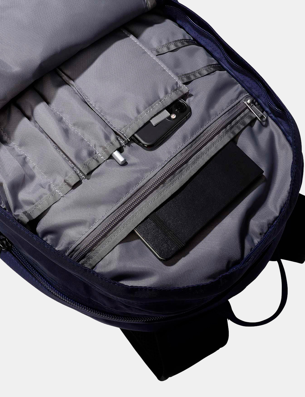 NF00CF9C_TNF-NAVYTIN-GR_AI26_3 Zaino The North Face Blu - Zaino THE NORTH FACE Blu da uomo Affidabile, versatile e pensato per accompagnarti in ogni moment