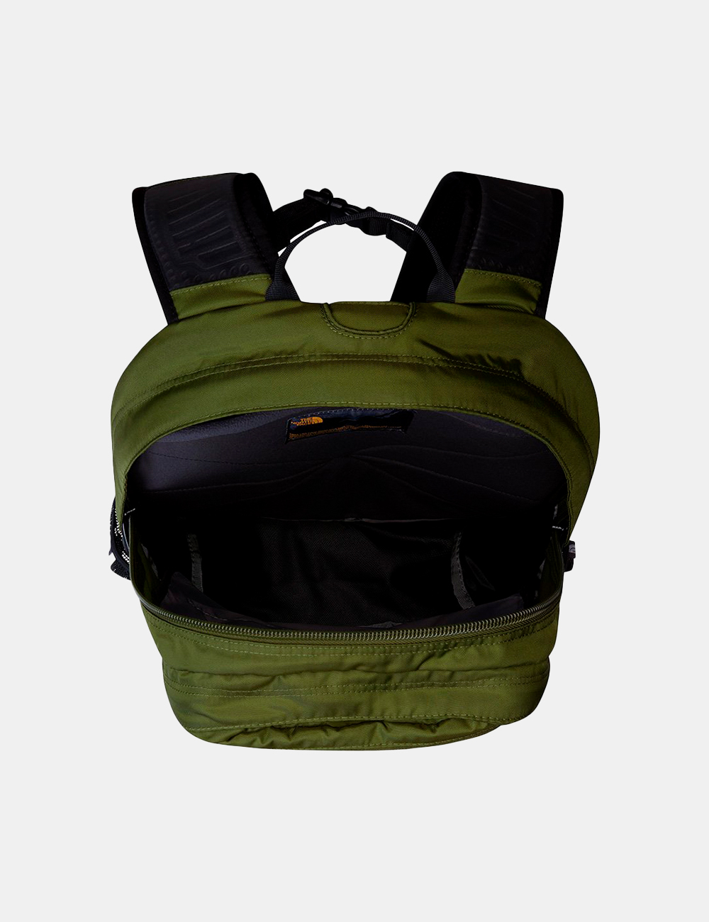 NF00CF9C_WOODLAND-GREENTNF-BLAC_AI26_5 Zaino The North Face Verde - Zaino THE NORTH FACE Verde da uomo Lo Zaino THE NORTH FACE Verde è pensato per accompagnarti in