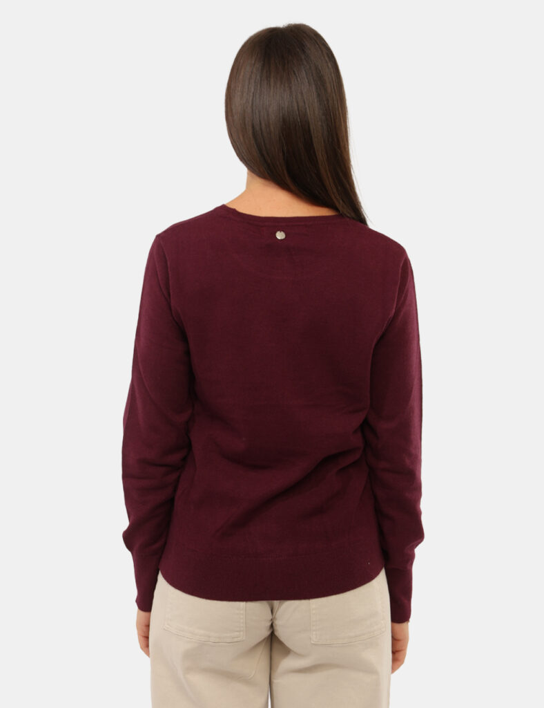 Abbigliamento donna scontato - Maglia Rue De Clerie Bordeaux