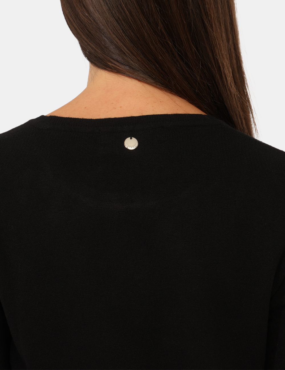 PK20023-OC_NERO_AI26_06 Maglia Rue De Clerie Nera - Maglia Rue De Clerie Nera da donna La Maglia RUE DE CLERIE Nera è un capo femminile e versatile,