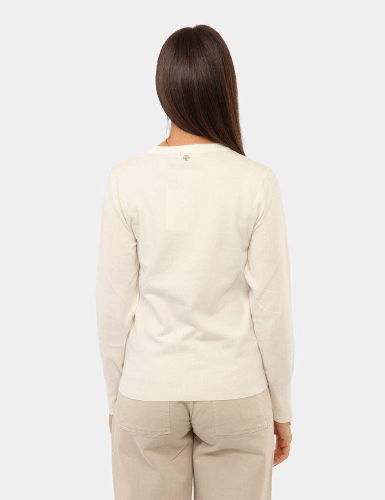 Abbigliamento donna scontato - Maglia Rue De Clerie Bianca