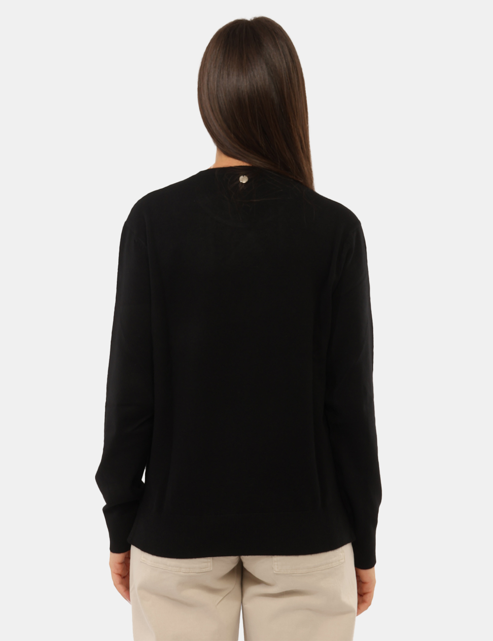 PK20030-OC_NERO_AI26_02 Maglia Rue De Clerie Nero - Maglia Rue De Clerie Nero da donna La Maglia RUE DE CLERIE Nero è un capo femminile e versatile,