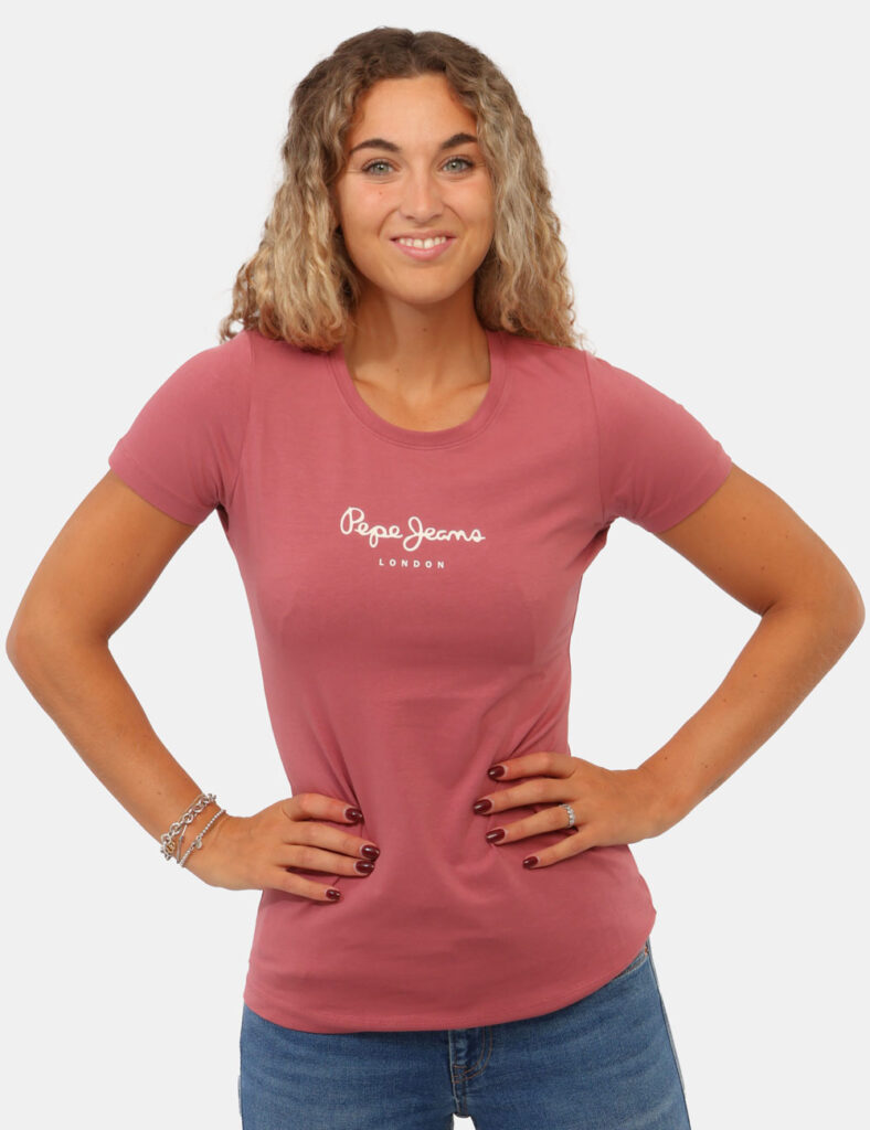 T-shirt Pepe Jeans Rosa - T-shirt PEPE JEANS Rosa da donna La T-shirt PEPE JEANS Rosa da donna è il capo ideale per chi desi