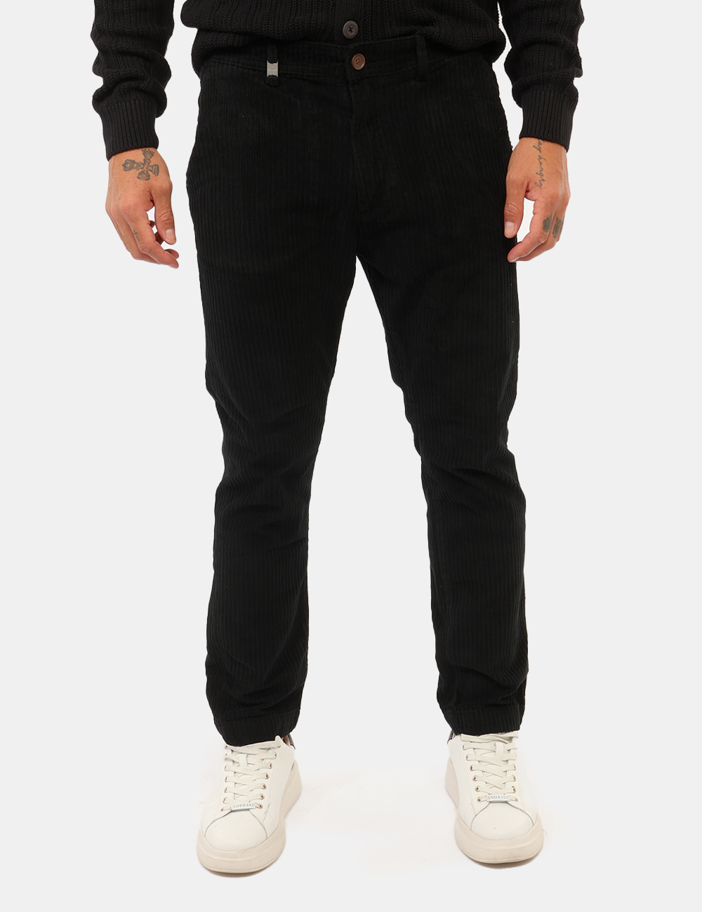 PSI1434SS-SC_NERO_AI26_5 Pantalone Sseinse Nero - Pantalone SSEINSE Nero da uomo Il Pantalone SSEINSE Nero da uomo è una proposta versatile e contemp