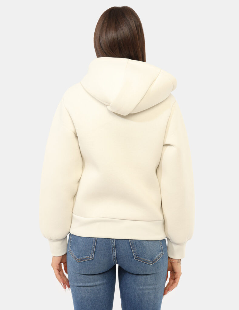 Felpe da donna scontata - Felpa Refrigiwear Beige tg.XS