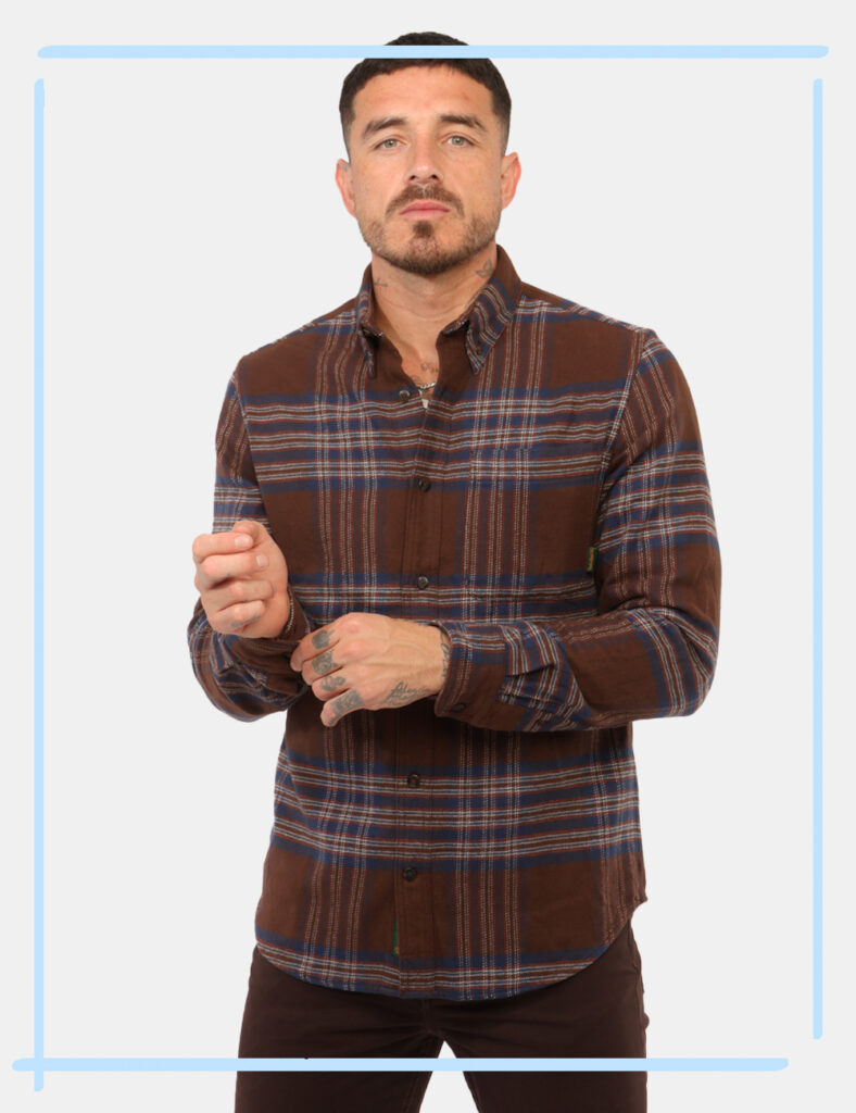 Camicia Timberland Marrone tg.M