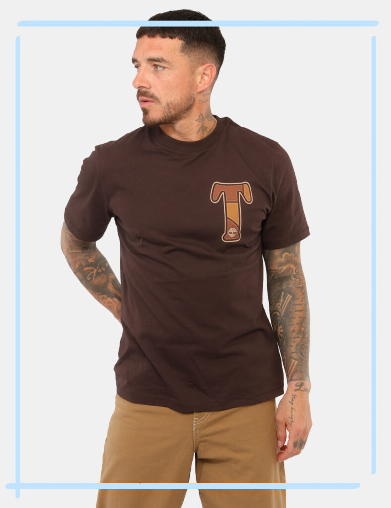 T-shirt Timberland Marrone tg.M