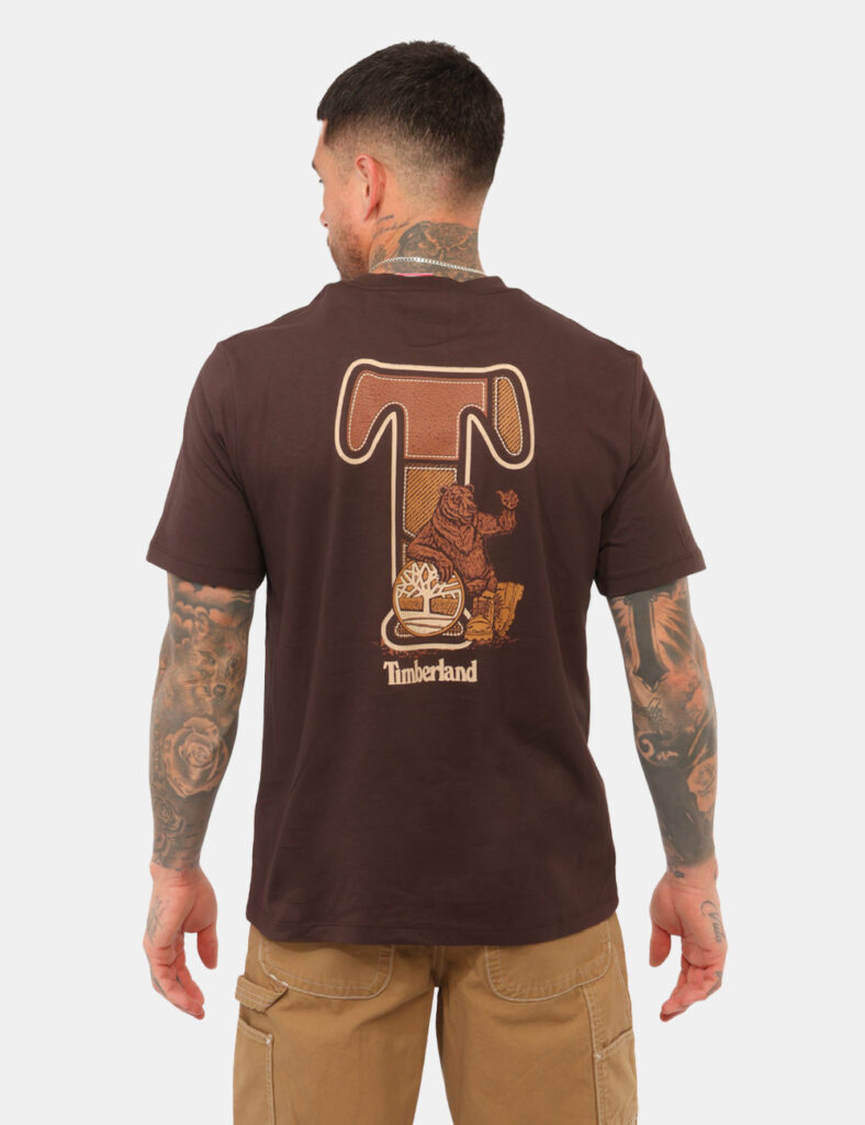 T-shirt Timberland Marrone tg.M