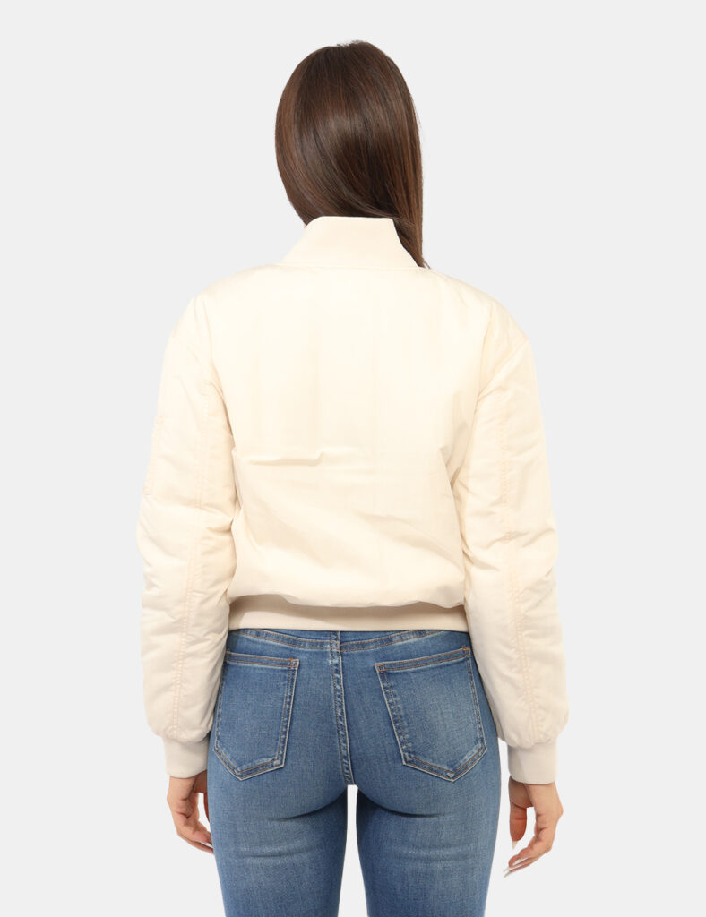 Abbigliamento donna scontato - Piumino Refrigiwear Panna tg.S