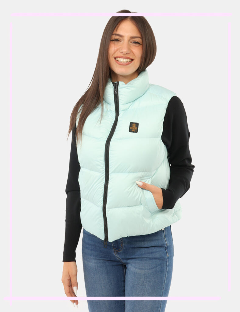 Abbigliamento donna scontato - Smanicato Refrigiwear Azzurro tg.S