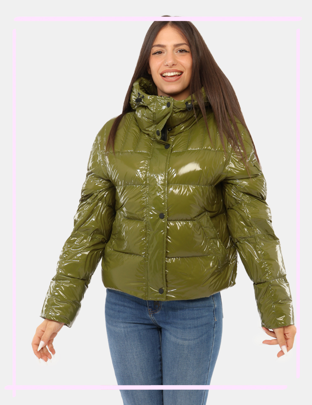 W82200-NY0145-M-CC_VERDE_AI26_1 Piumino Refrigiwear Verde tg.S - Piumino Refrigiwear Verde da donnaIl Piumino REFRIGIWEAR è un capospalla versatile e contem