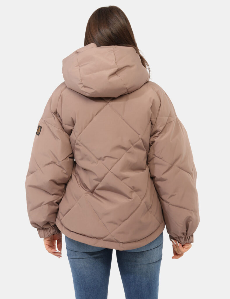 Abbigliamento donna scontato - Piumino Refrigiwear Marrone tg.S