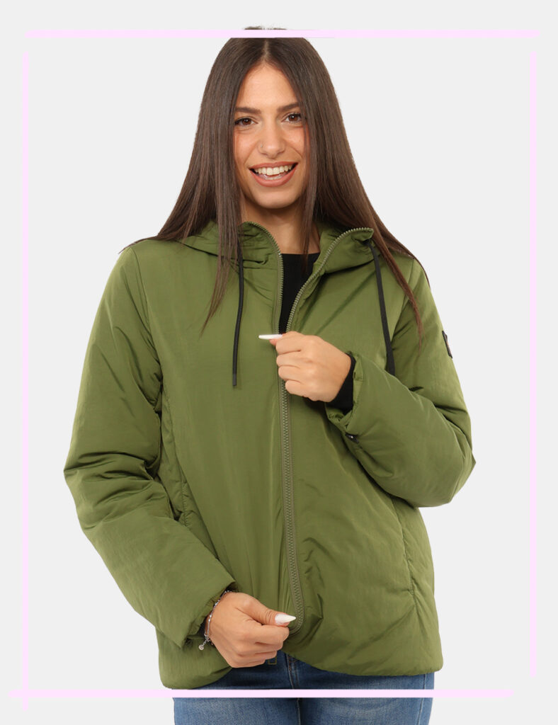 Abbigliamento donna scontato - Piumino Refrigiwear Verde tg.S