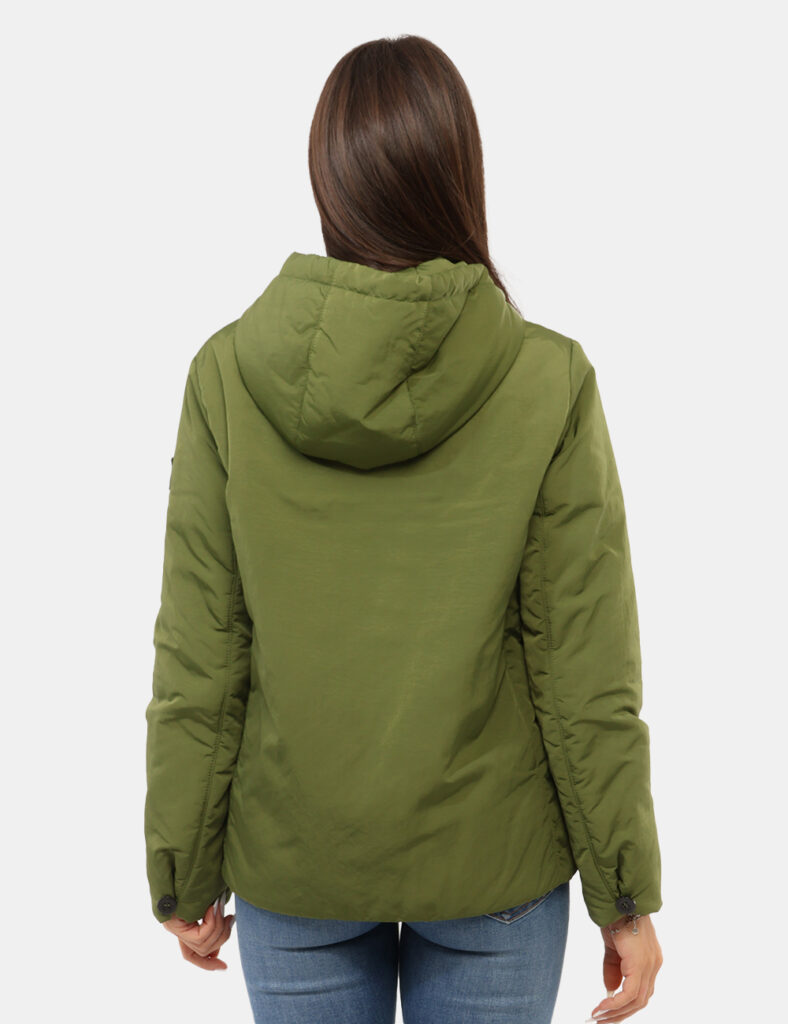 Abbigliamento donna scontato - Piumino Refrigiwear Verde tg.S