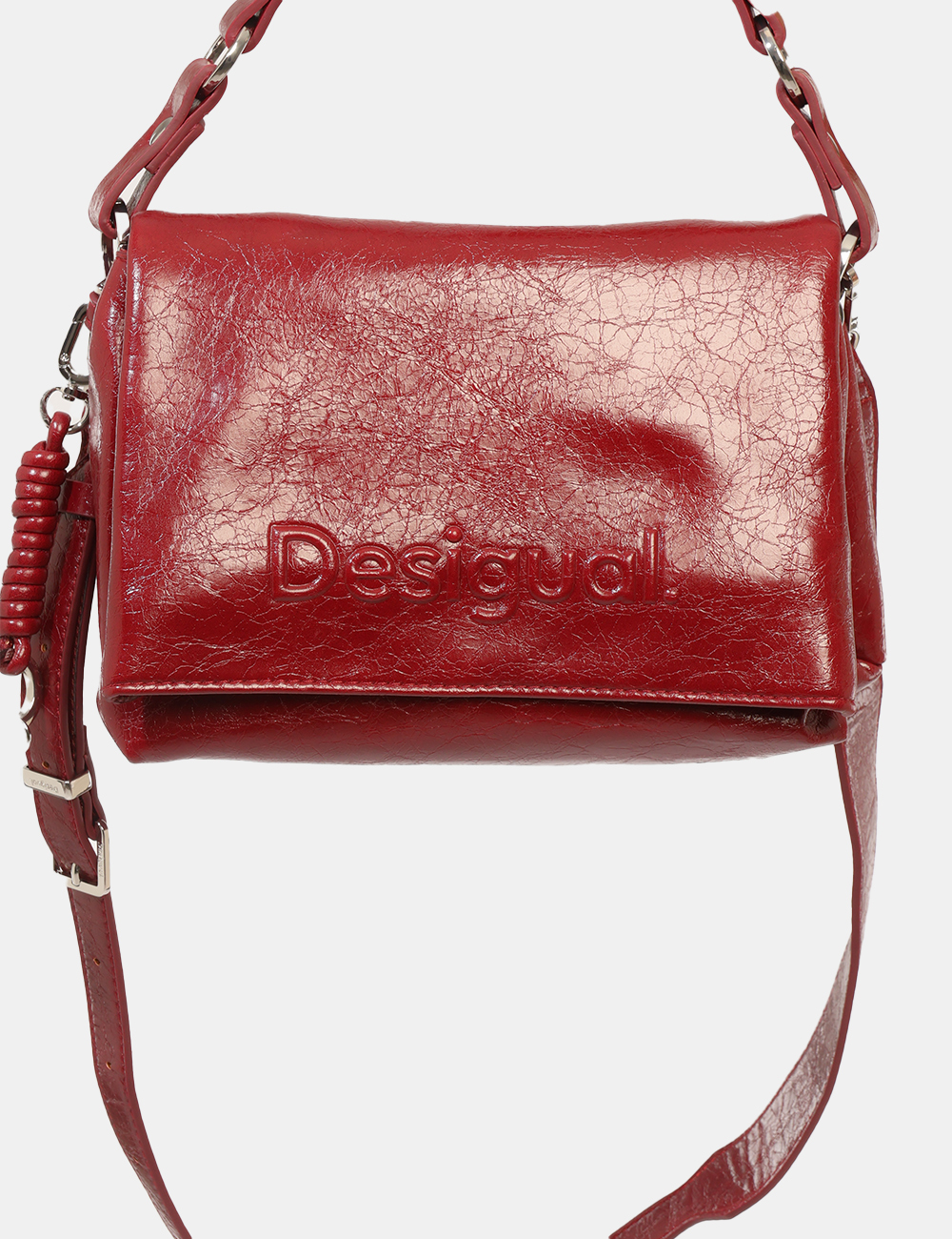 26WAXP80_ROSSO_AI26_3 Borsa Desigual Bordeaux - Borsa Desigual Bordeaux da donna La Borsa DESIGUAL Bordeaux da donna è un accessorio compatto e ve