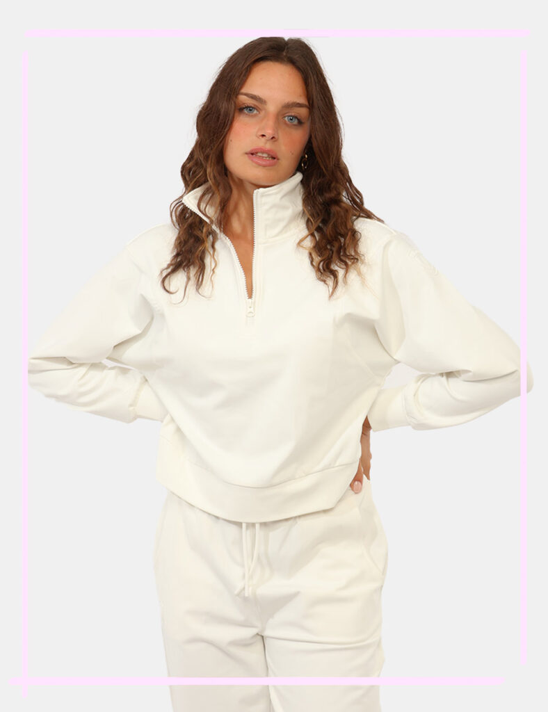 Abbigliamento donna scontato - Felpa Blauer Bianca tg.S