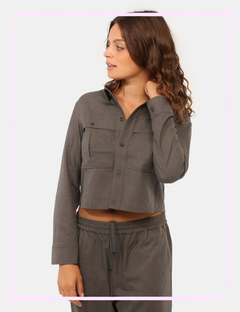 Abbigliamento donna scontato - Camicia Blauer Grigia tg.S