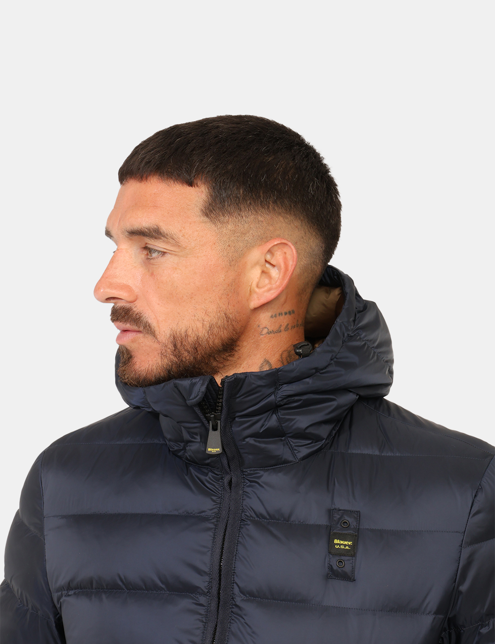 26WBLUC03044-M-CC_BLU_AI26_4 Piumino Blauer Blu tg.L - Piumino Blauer Blu da uomo Il Piumino BLAUER Blu da uomo è un capospalla versatile e contemporaneo
