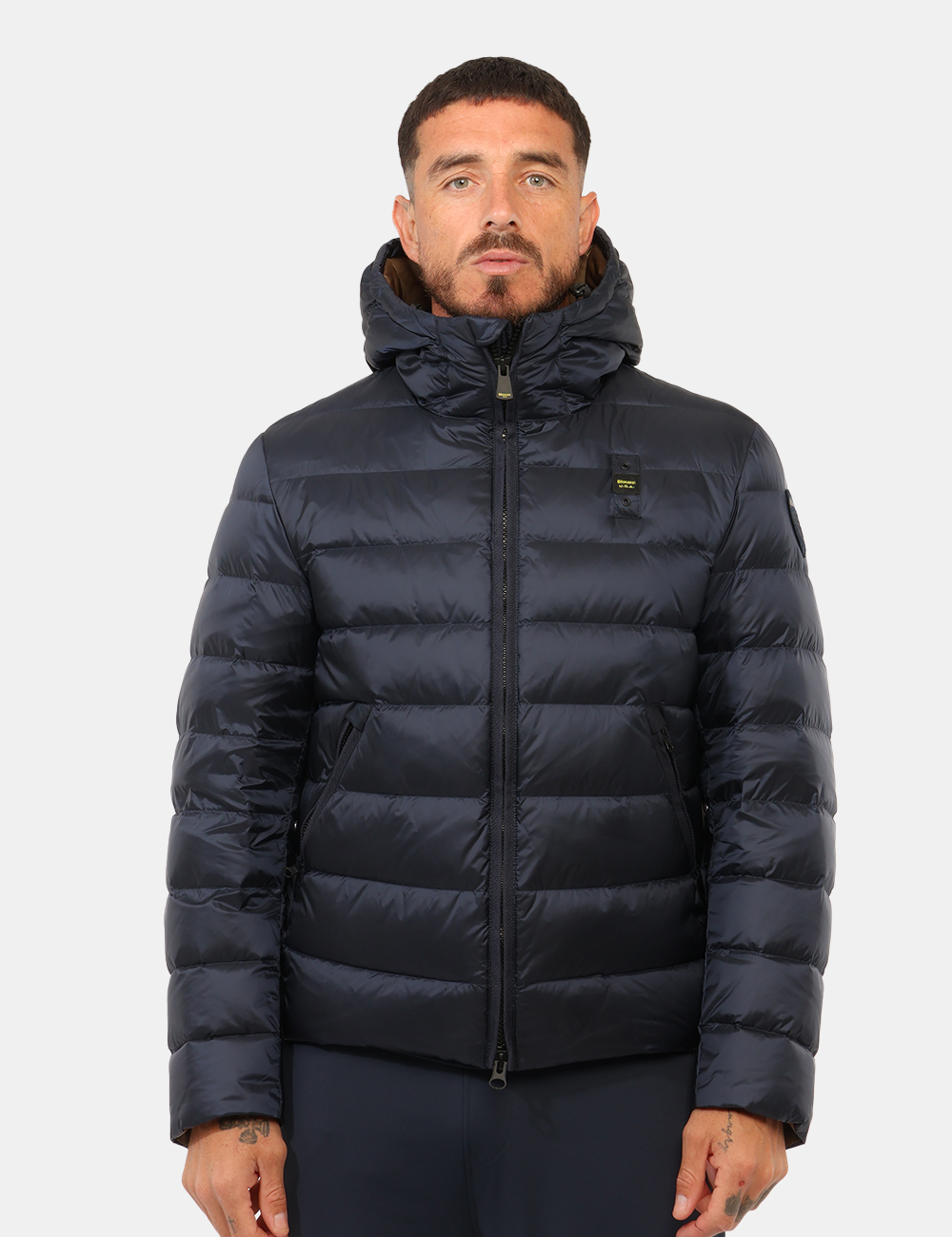 26WBLUC03044-M-CC_BLU_AI26_6 Piumino Blauer Blu tg.L - Piumino Blauer Blu da uomo Il Piumino BLAUER Blu da uomo è un capospalla versatile e contemporaneo